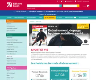 Sport-ET-Vie.com(Sport & Vie) Screenshot