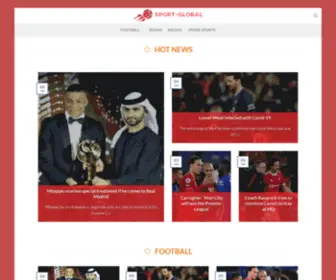 Sport-Global.net(Sport News) Screenshot