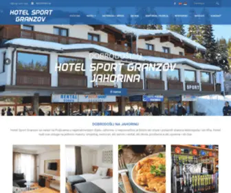 Sport-Granzov-Jahorina.com(Sport Granzov Jahorina) Screenshot