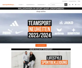 Sport-Greifenberg.de(Sport Shop) Screenshot