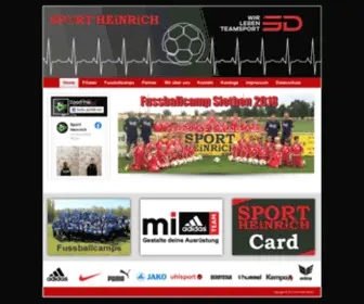 Sport-Heinrich.com(Sport Heinrich) Screenshot