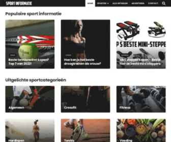 Sport-Informatie.nl(Sport informatie) Screenshot