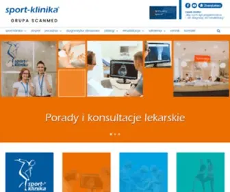 Sport-Klinika.pl(Prywatna klinika chirurgiczna) Screenshot