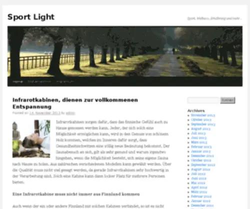 Sport-Light.de(Sport Light) Screenshot