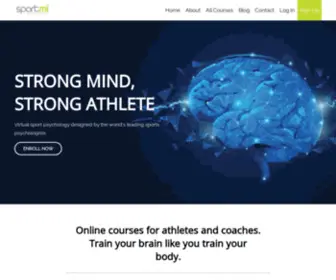 Sport-MI.com(Online sports psychology courses for athletes and coaches. "This) Screenshot