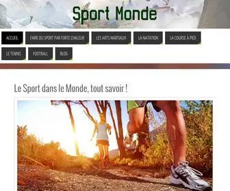 Sport-Monde.fr(Sport dans le Monde) Screenshot