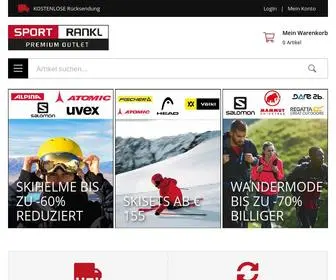 Sport-Premiumoutlet.at(Sport Online Shop) Screenshot