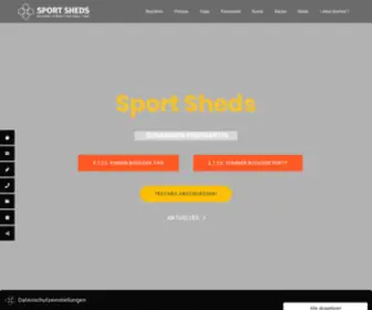 Sport-Sheds.de(★★★★★ Zusammen einzigartig) Screenshot