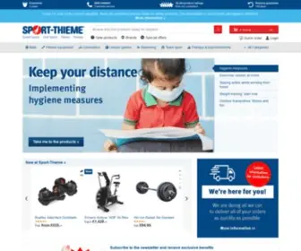 Sport-Thieme.co.uk(Sport Thieme) Screenshot