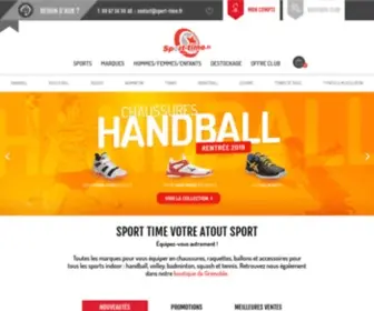 Sport-Time.fr(Boutique de handball) Screenshot