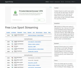 Sport-TV.live(Watch Live Sports Stream for Free) Screenshot