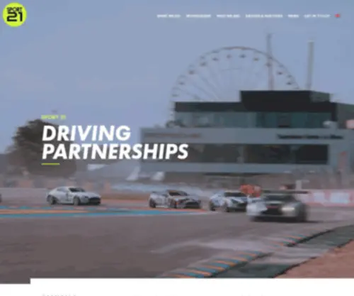 Sport21.com(Driving Partnerships) Screenshot