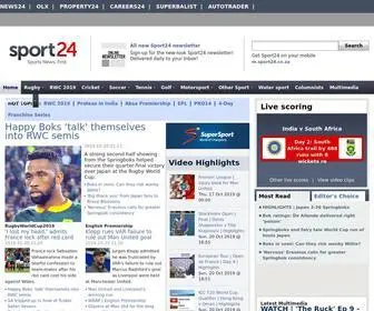Sport24.co.za(On top of your game) Screenshot