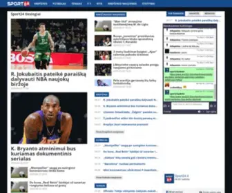 Sport24.lt Screenshot