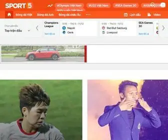 Sport5.vn(Tin thể thao SPORT5) Screenshot