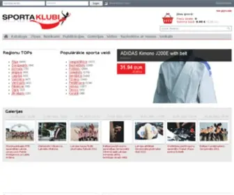 Sporta-Klubi.lv(Sporta Klubi) Screenshot