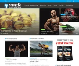 Sportalimentation.com(Sport et alimentation) Screenshot