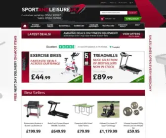 Sportandleisureuk.com(Buy Quality Fitness Equipment) Screenshot