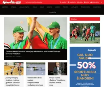 Sportas.info(Pradžia) Screenshot