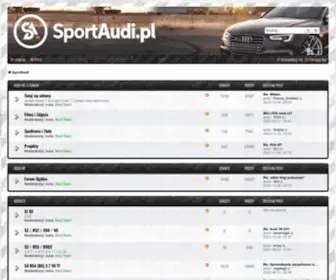 Sportaudi.pl(Strona Główna) Screenshot