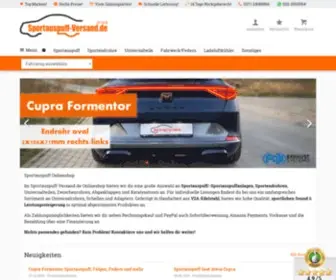 Sportauspuff-Versand.de(Sportauspuff) Screenshot