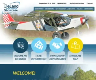 Sportaviationshowcase.com(DeLand Sport Aviation Partners) Screenshot