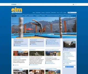 Sportbahnenelm.ch(Sportbahnen Elm) Screenshot