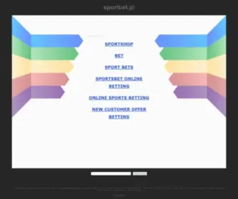 Sportbet.pl(Zakłady sportowe) Screenshot