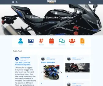 Sportbike-Rider.com(Sportbike Rider) Screenshot