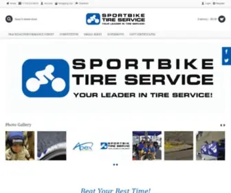 Sportbiketireservice.com(Sportbike Tire Service Store) Screenshot
