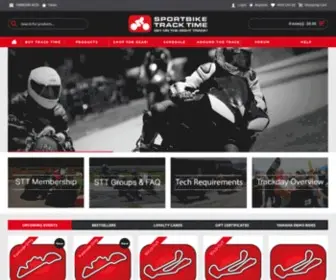 Sportbiketracktime.com(Riding your motorcycle on the track) Screenshot