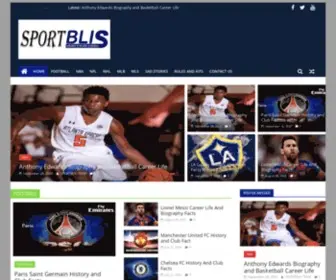 Sportblis.com(The home of sports) Screenshot