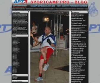 Sportcamp.pro(&raquo) Screenshot