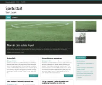 Sportcitta.it(Benvenuti su) Screenshot