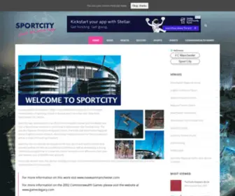 Sportcity-Manchester.com(Sportcity) Screenshot