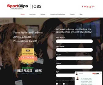 Sportclipsjobs.com(Sport Clips Jobs) Screenshot