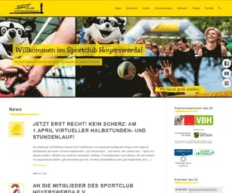 Sportclub-Hoyerswerda.de(1956 ? 2017) Screenshot