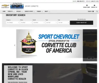 Sportcorvette.com(Sport Corvette) Screenshot