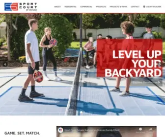 Sportcourt.ca(Sport Court Ontario) Screenshot