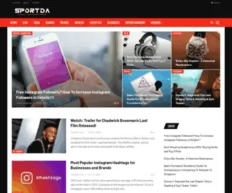 Sportda.com Screenshot