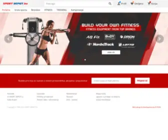 Sportdepot.ba(Sport Depot) Screenshot