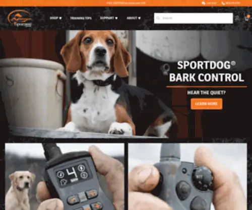 Sportdogbrand.com(Gun Dog Training E) Screenshot