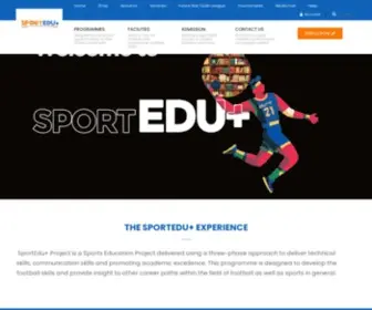 Sporteduplus.com(Building the Next Generation through Education and Sport) Screenshot