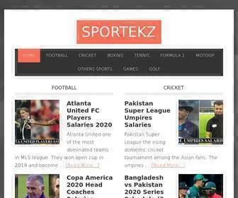 Sportekz.com(Everything about major sports including football) Screenshot