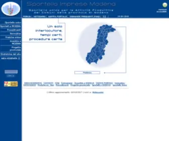 Sportelloimpresemodena.it(Sportelloimpresemodena) Screenshot