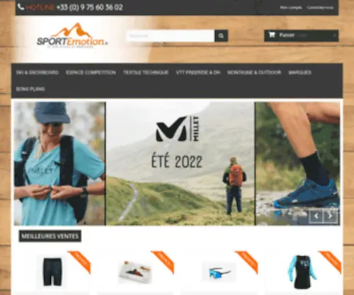 Sportemotion.fr(Le Site Glisse et Montagne) Screenshot