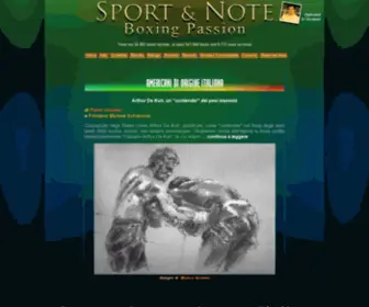 Sportenote.com(Sport & Note) Screenshot