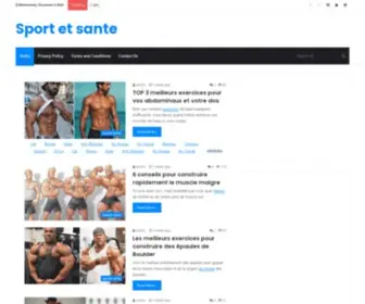 Sportet-Sante.com(Sport et sante) Screenshot