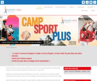 Sportetfoifrance.org(Sport et Foi France) Screenshot