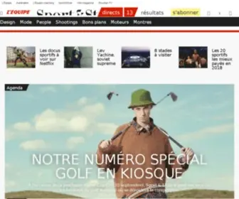 Sportetstyle.fr(Le sport sous toutes les coutures (lifestyle) Screenshot
